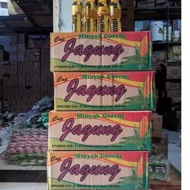 

1 dus minyak goreng cap jagung botol 200 ml X 48 botol GOJEK GRAB