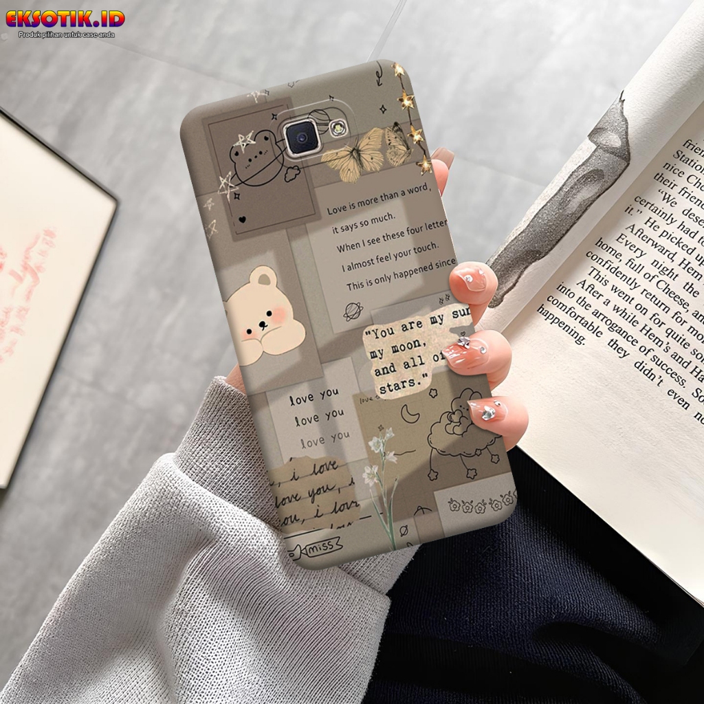 Case Samsung J7 Prime - Casing Samsung J7 Prime - Fashion Case - Silikon Samsung J7 Prime - Motif Ke