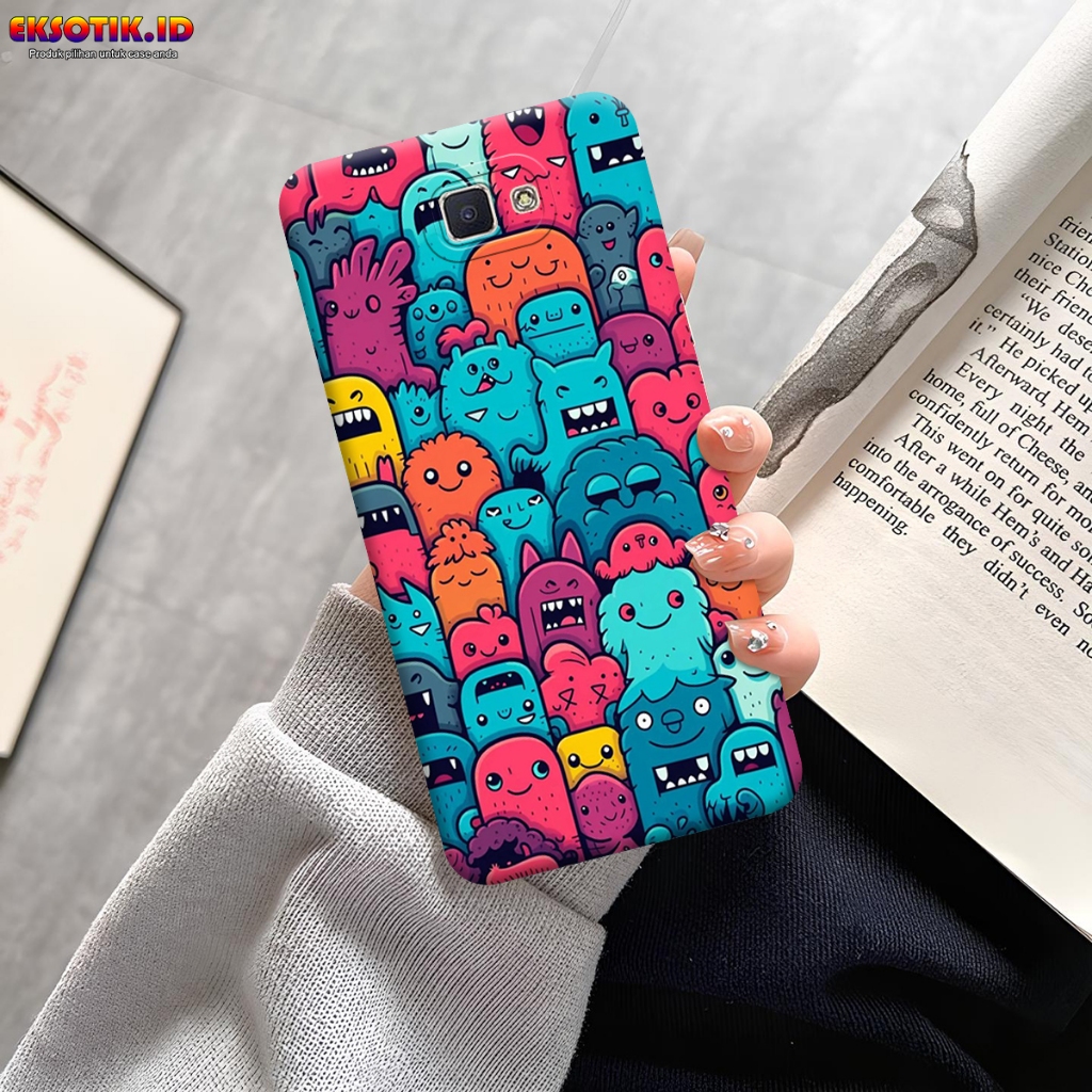 Case Samsung J7 Prime - Casing Samsung J7 Prime - Fashion Case - Silikon Samsung J7 Prime - Motif Ke