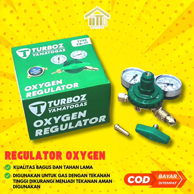 REGULATOR OXYGEN / REGULATOR LAS OXYGEN / OXYGEN GAS WELDING REGULATOR