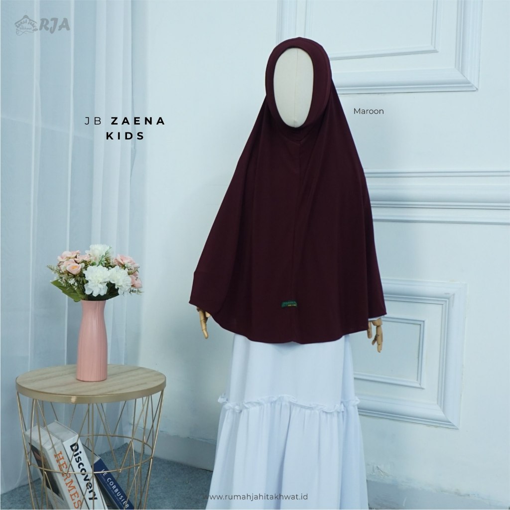 JILBAB ANAK BAHAN JERSEY RJA