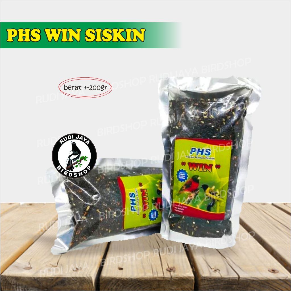 PHS WIN SISKIN PAKAN MAKANAN BURUNG RED SISKIN FINCH PIPIT EMPRIT BURUNG SEHAT GACOR