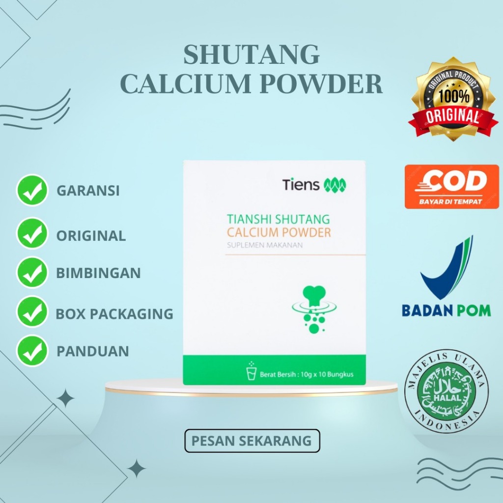 

Shutang Calcium Powder - Susu Labu China Untuk Diabetes - Original Asli 100%