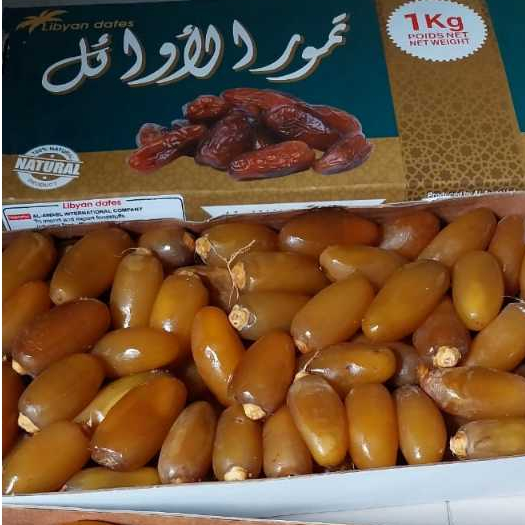 

TERLARISS !! KURMA RHUTOB 1KG KURMA BASAH TEKSTUR CRUNCHY