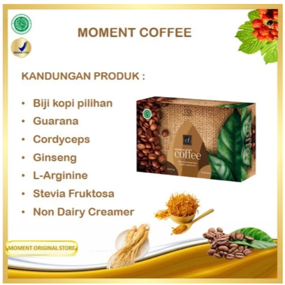 

MOMENT COFFEE Kopi Kesehatan, Stamina Dan Vitalitas Pria Wanita