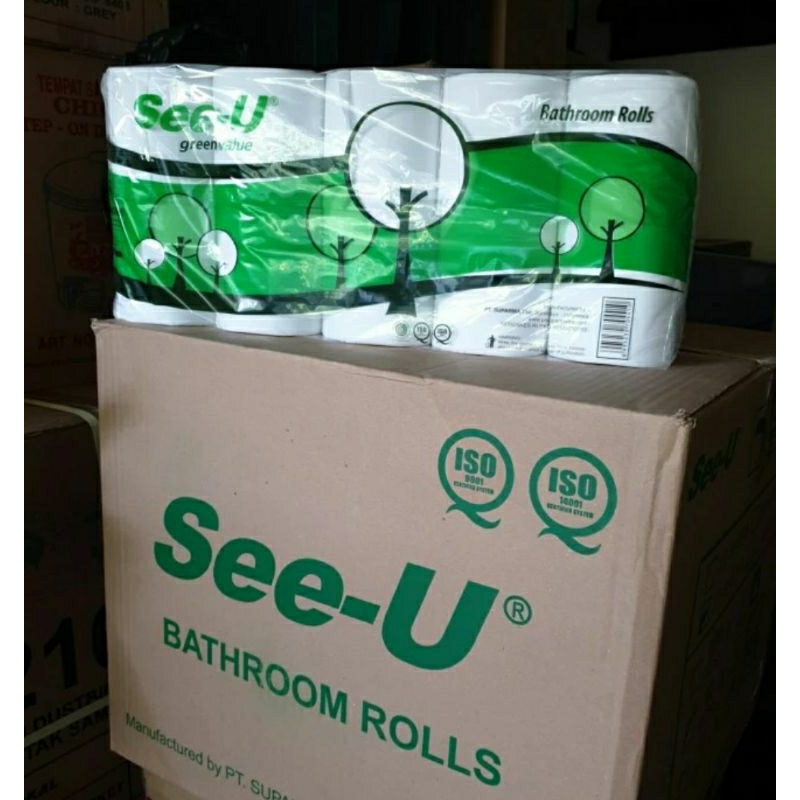 See U Tissue roll toilet / Tissue bathroom see u