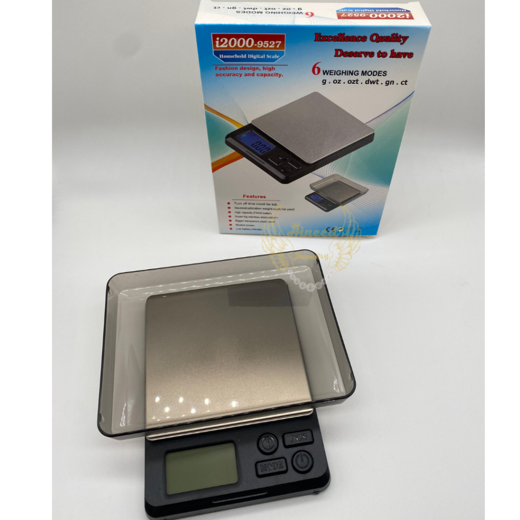 Aineed | Timbangan Mini Digital, Timbangan Perhiasan, Timbangan Digital 3kg, Timbangan Digital 1kg