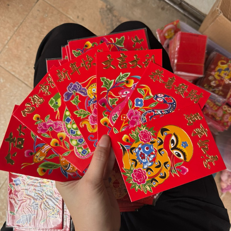 

ANGPAO IMLEK ULAR 2025 ISI 6PCS
