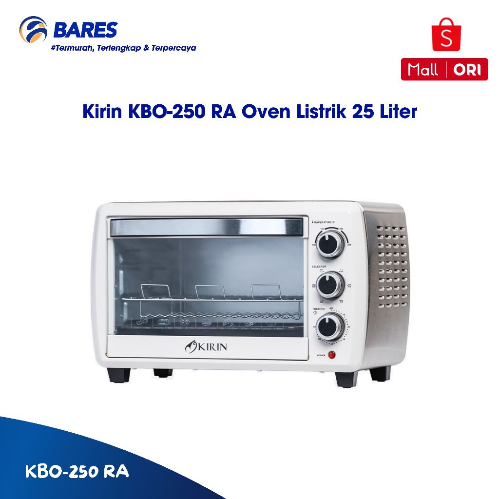 Kirin KBO-250 RA Oven Listrik 25 Liter