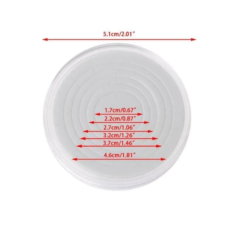 Kapsul Koin Plus Busa Bisa Dilepas Sesuaikan ukuran Koin Mingt