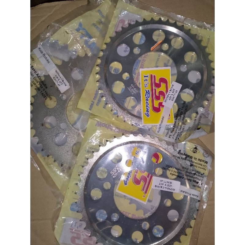 GEAR BELAKANG SSS HONDA CB150R 428 luabang 6