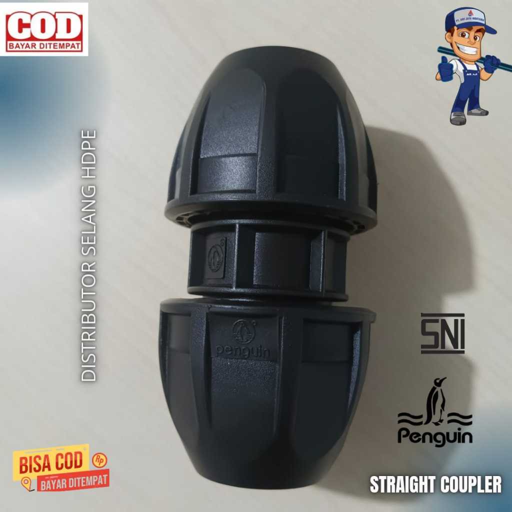 Coupler HDPE 4 Inch Sambungan pipa HDPE 4 inchh