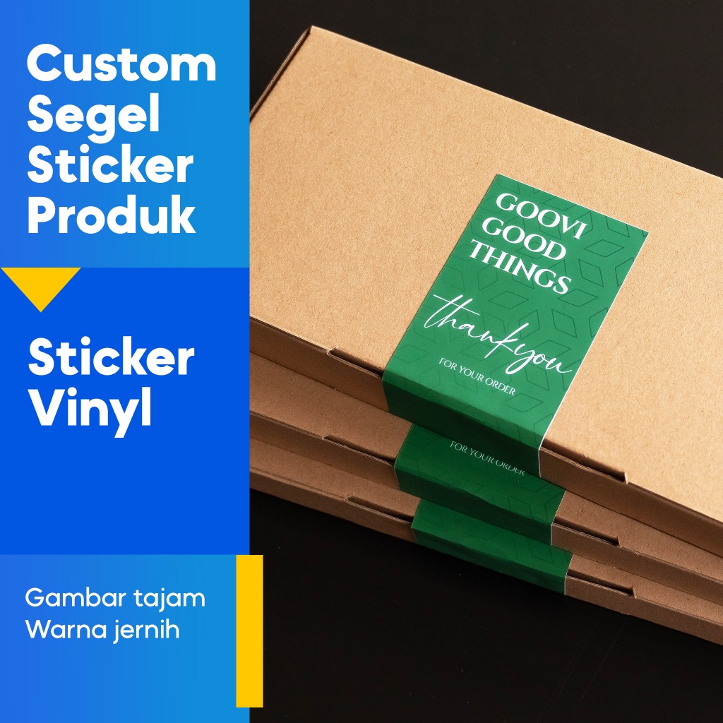 

Cetak sticker segel kemasan produk 20Pcs, print segel kemasan produk, segel kardus 20Pcs
