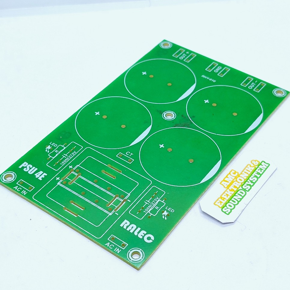 PCB PSU Power Supply 4 elco RALEC
