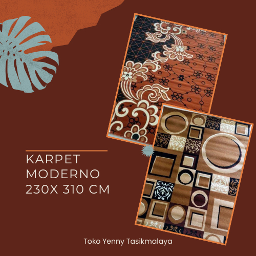 KARPET MODERNO PERMADANI JUMBO UKURAN 230 x 310 CM