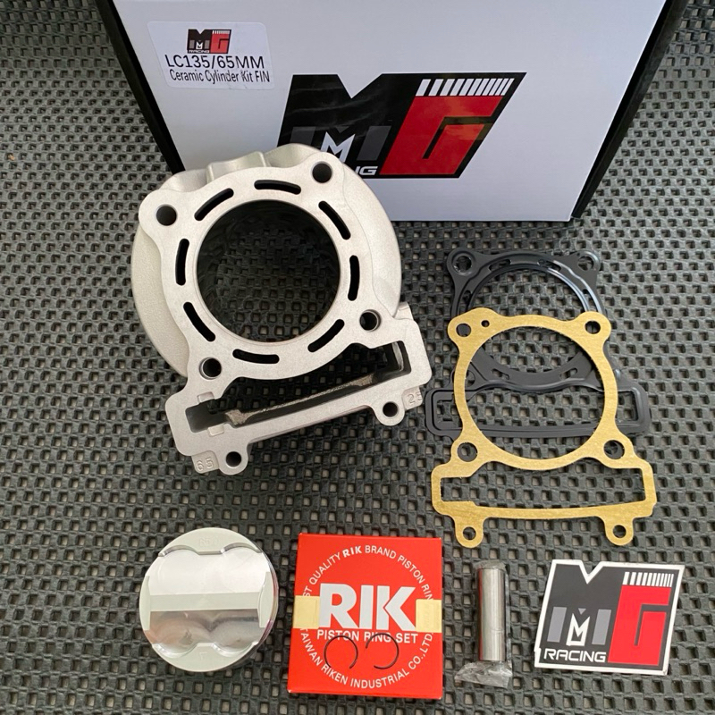 blok mx 65 vixion ceramic type fin mg racing original