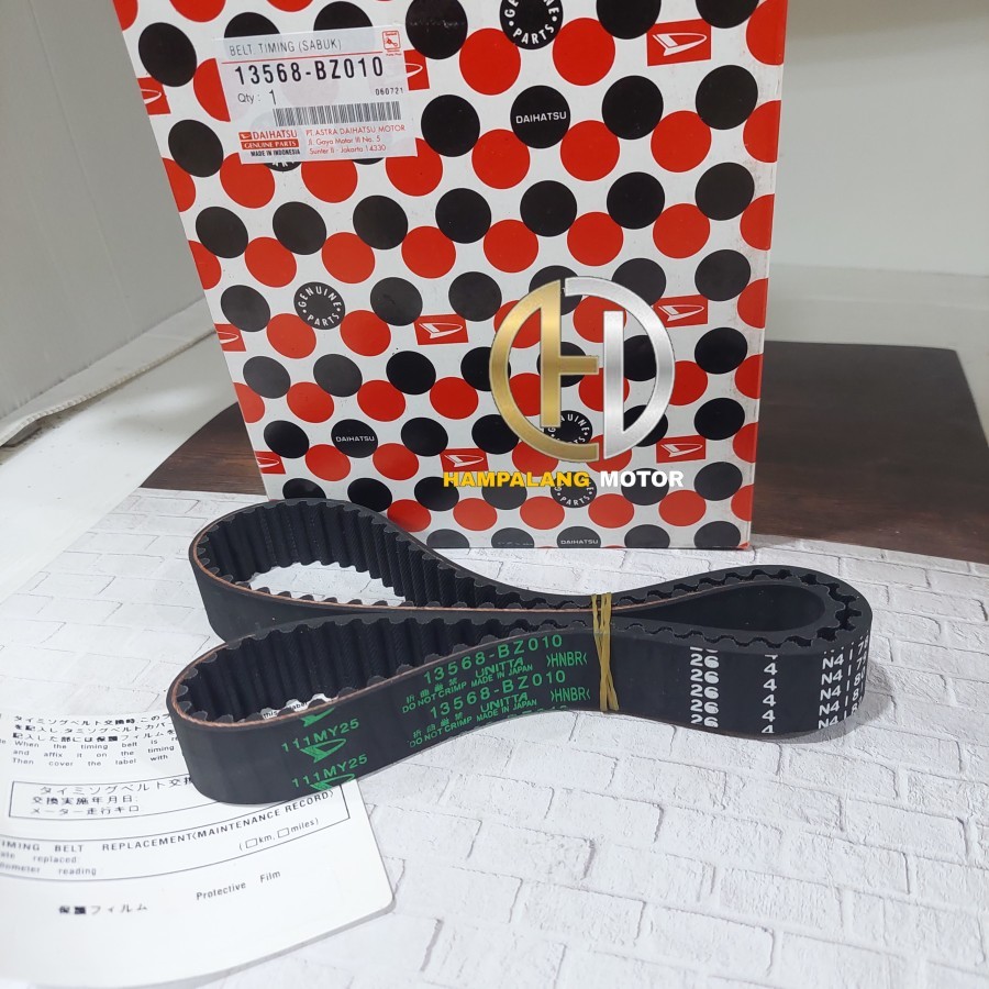 TIMING BELT XENIA 1000CC GARANSI