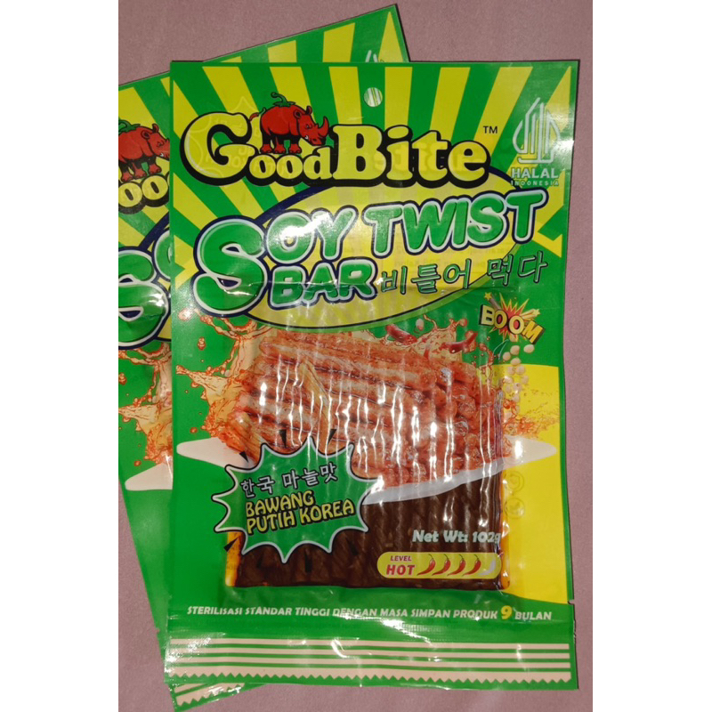 

(PROMO) GoodBite Soy Bar Twist cemilan kembang tahu pedas