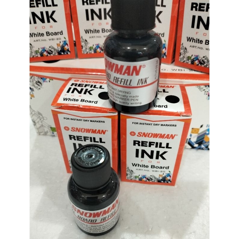 

TINTA SPIDOL WHITE BOARD MERK SNOWMAN TINTA SPIDOL HITAM TINTA SPIDOL HITAM BAGUS