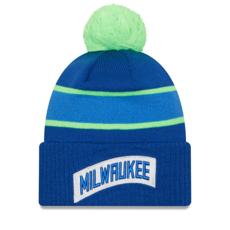 Beanie New Era Cap Milwaukee Bucks City Edition Alternate Original