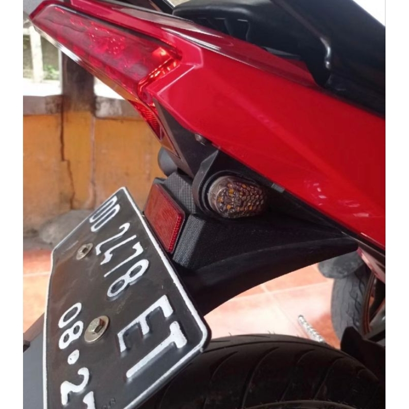 NEW Lampu sein Tempel slim Oval mini universal 2pcs sein kawasaki ninja R,ninja RR