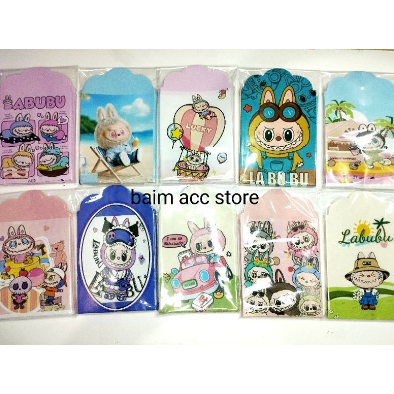 

amplop lebaran 2025 unik angpau karakter labubu,ISI 10 AMPLOP LABUBU KUROMI SANRIO MEDIUM SIAP PAKAI