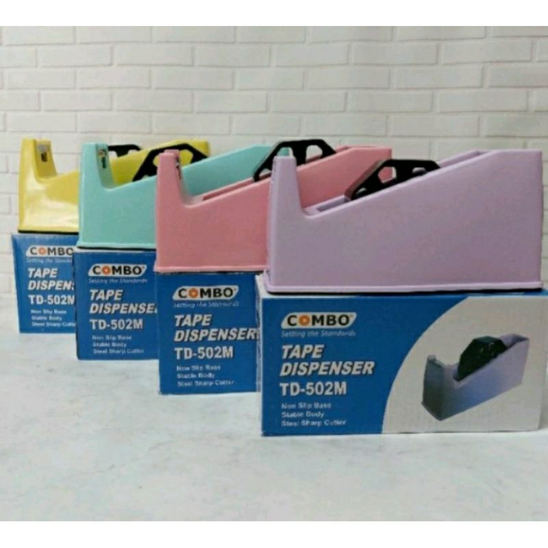

OUTRED Tempat Isolasi/ Tape Dispenser Combo TD-502M/Pemotong Solatip Isolatip