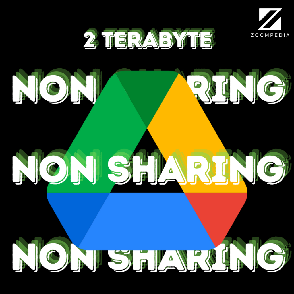 Google Drive Non Sharing Storage Lifetime Bergaransi Resmi