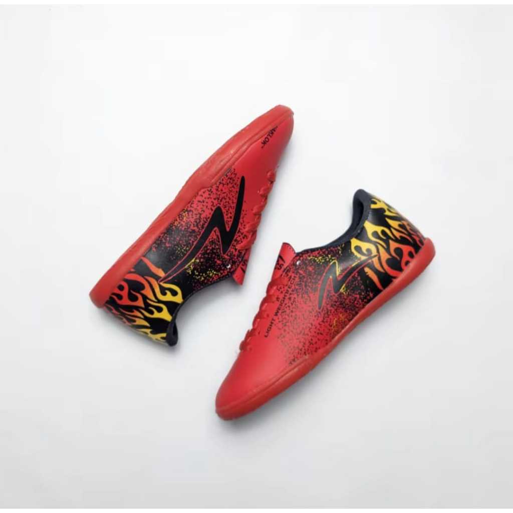 sepatu futsal specs ewaklok red model terbaru termurah