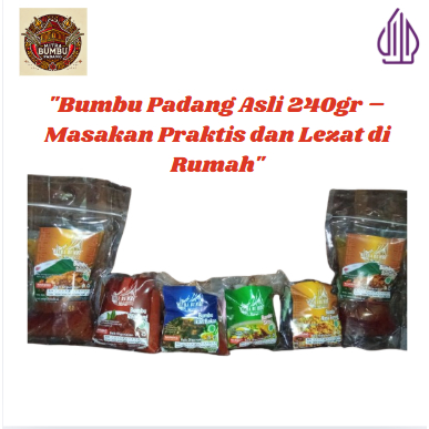 

Bumbu Padang Asli 240gr – Masakan Praktis dan Lezat di Rumah