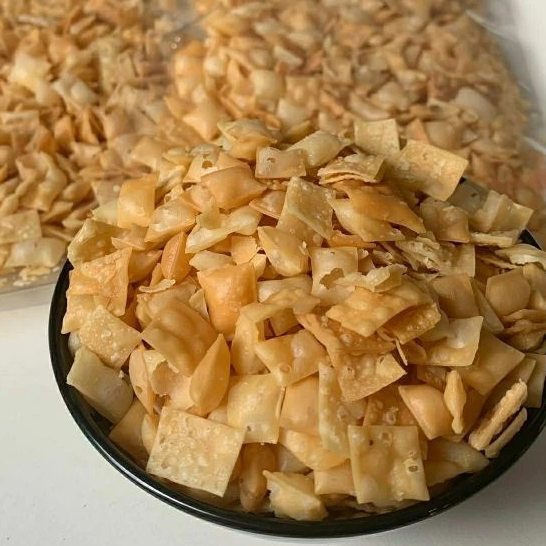 

Keripik Pangsit / Keripik Jamur Shitake Dan Aci 500gram Rasa Original VIRAL !!