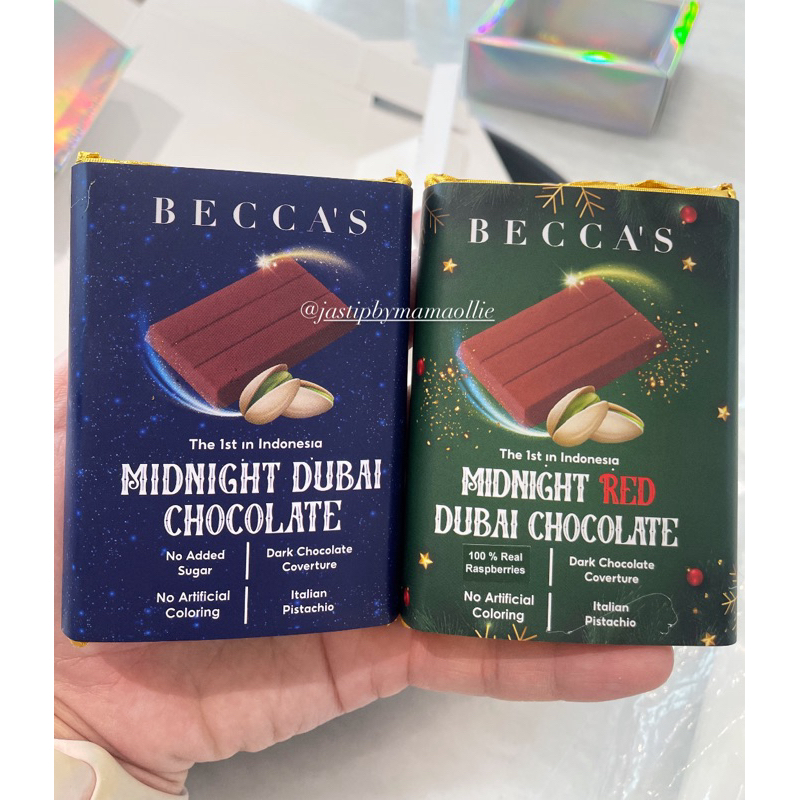 

BECCA’S MIDNIGHT DUBAI CHOCOLATE [READY SIAP GOSEND 100% || Beccas chocolate dubai | coklat dubai becca