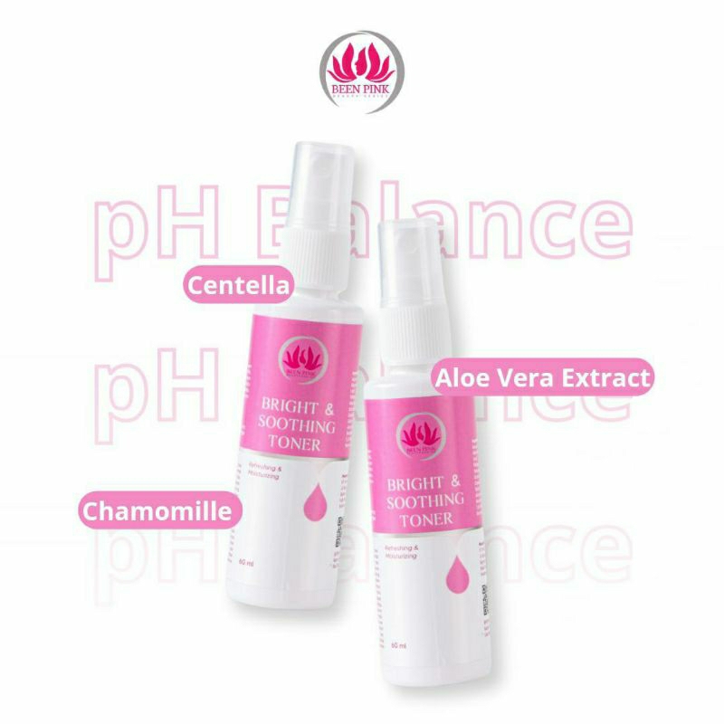 Bright & Shoothing Toner|Refreshing & Moisturizing|Been Pink Skincare| Galeri Syifa Majalengka