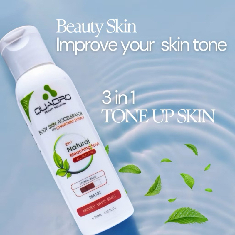 Quadro Body Bleaching Scrub plus Chammomile 100ml