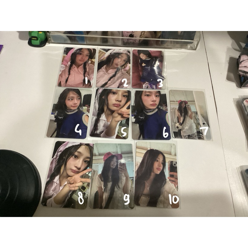 photocard season greetings newjeans sg25 hanni minji danielle haerin hyein