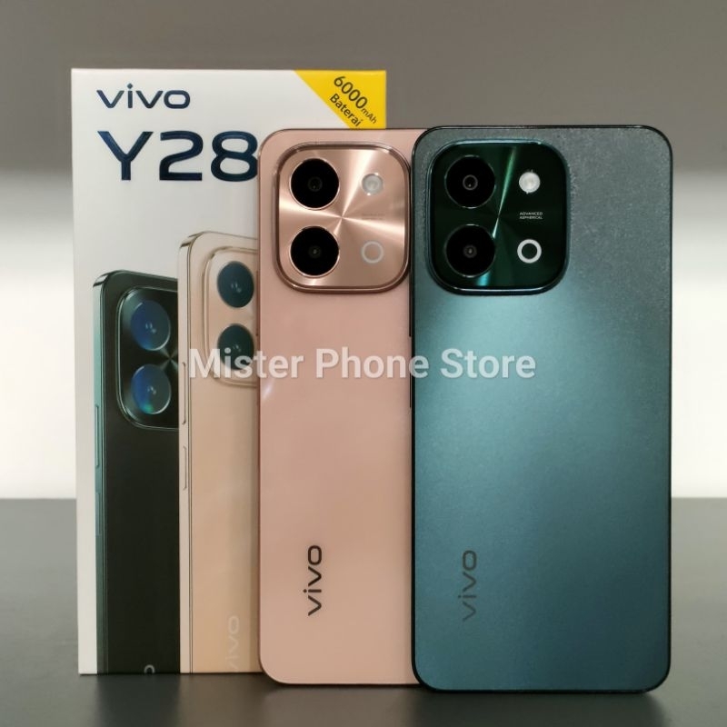 Vivo Y28 6/128 | 8/128 | 8/256 GB Garansi Resmi Vivo Indonesia Original Second / Bekas