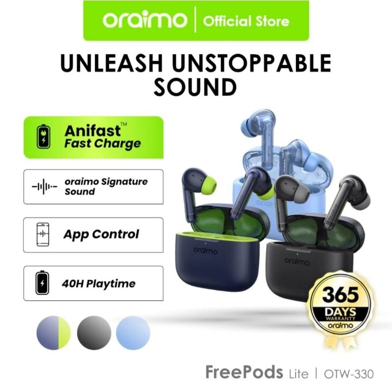 ORAIMO x MDL OFFICIAL GAME TWS FREEPODS LITE OTW-330