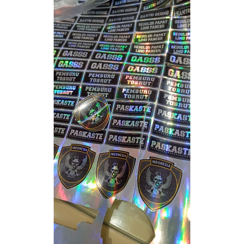 

Sticker Hologram A3