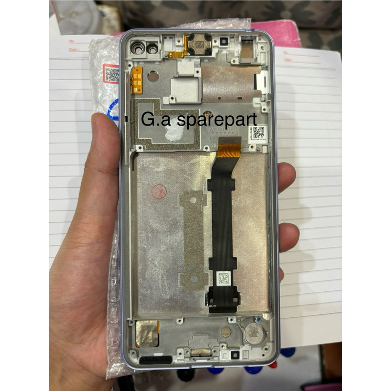 READY LCD TOUCHSCREEN SHARP AQUOS SENSE 4+ PLUS ORIGINAL SET FREM