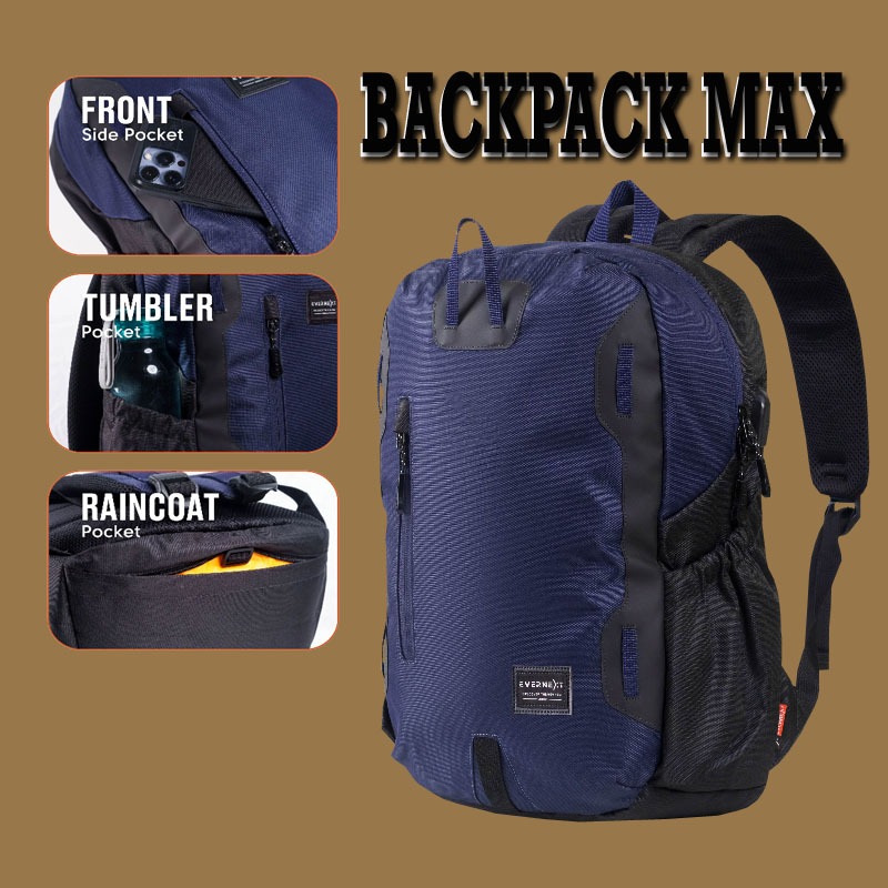 Tas ransel laptop 13 14 15 inch tas punggung sekolah anak SD SMP SMA unisex pria wanita berkualitas 