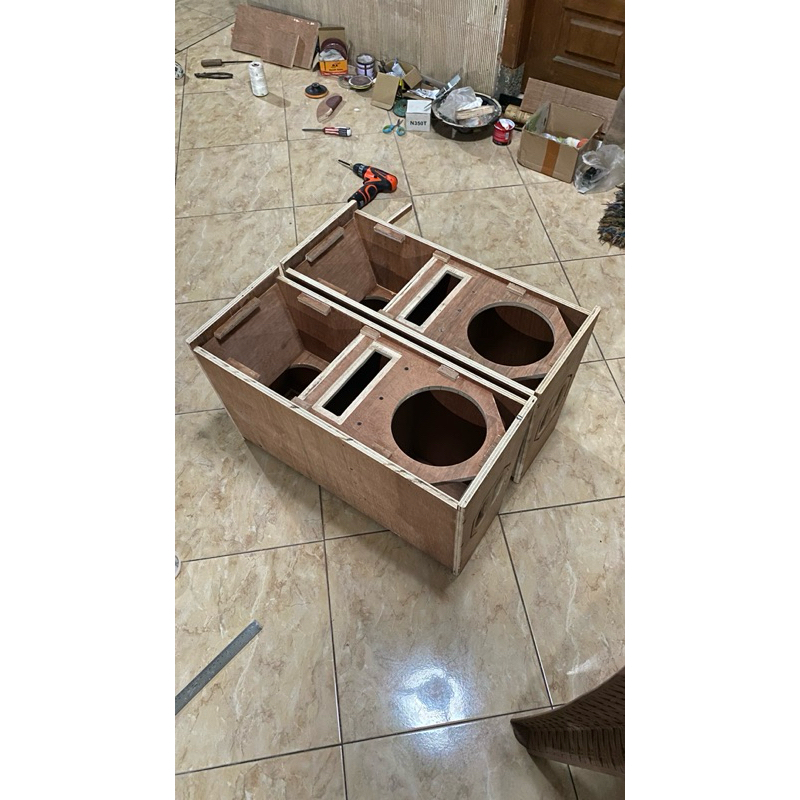 box spiker 3way low 10inch mid 6,5inch