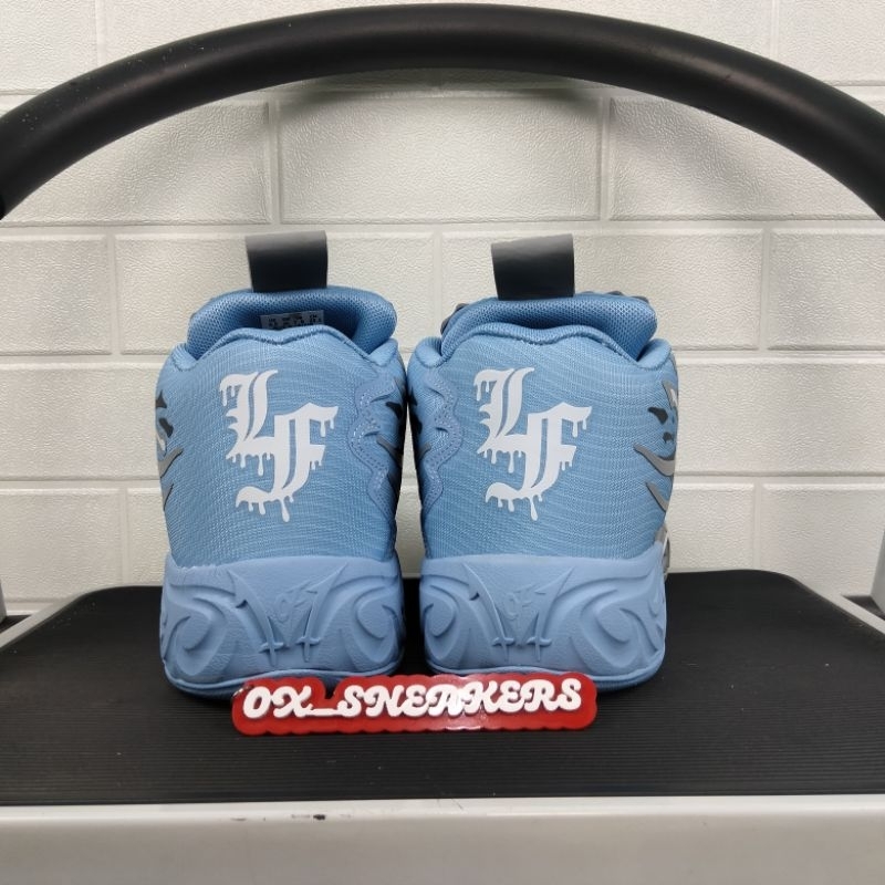 bestpromo sepatu basket pm lamelo ball mb.04 blue grey