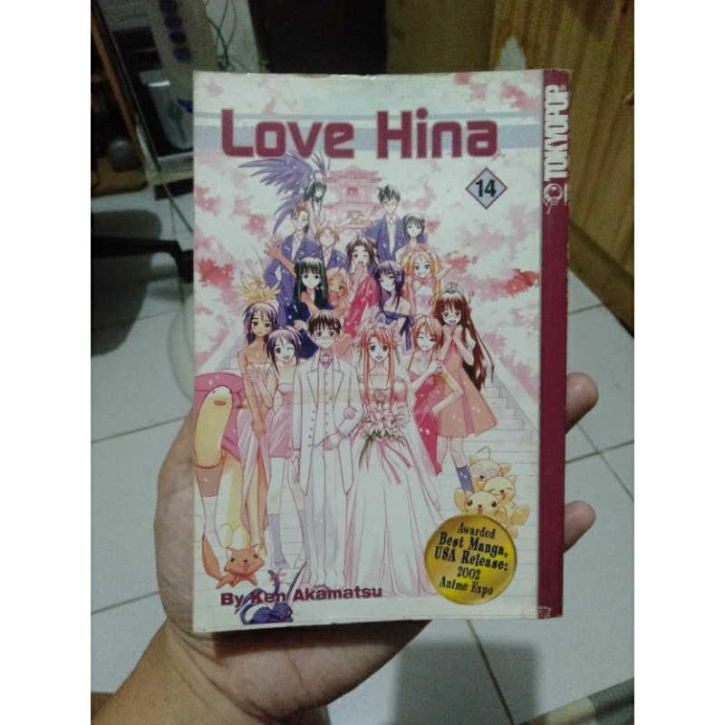 Komik Love Hina vol 14 bahasa Inggris.