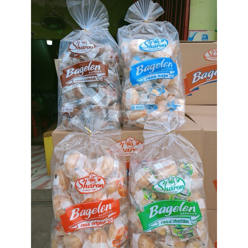 

30PCS/1 BALL BAGELEN/ROTI KERING SHARON BANDUNG ORIGINAL ANEKA RASA/BAGELAN SHARON ISI 30 PCS