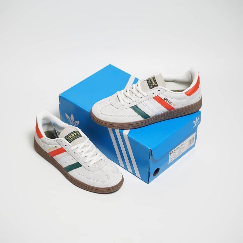 Sepatu Sneaker Handball Spezial St Patrick Day Beige