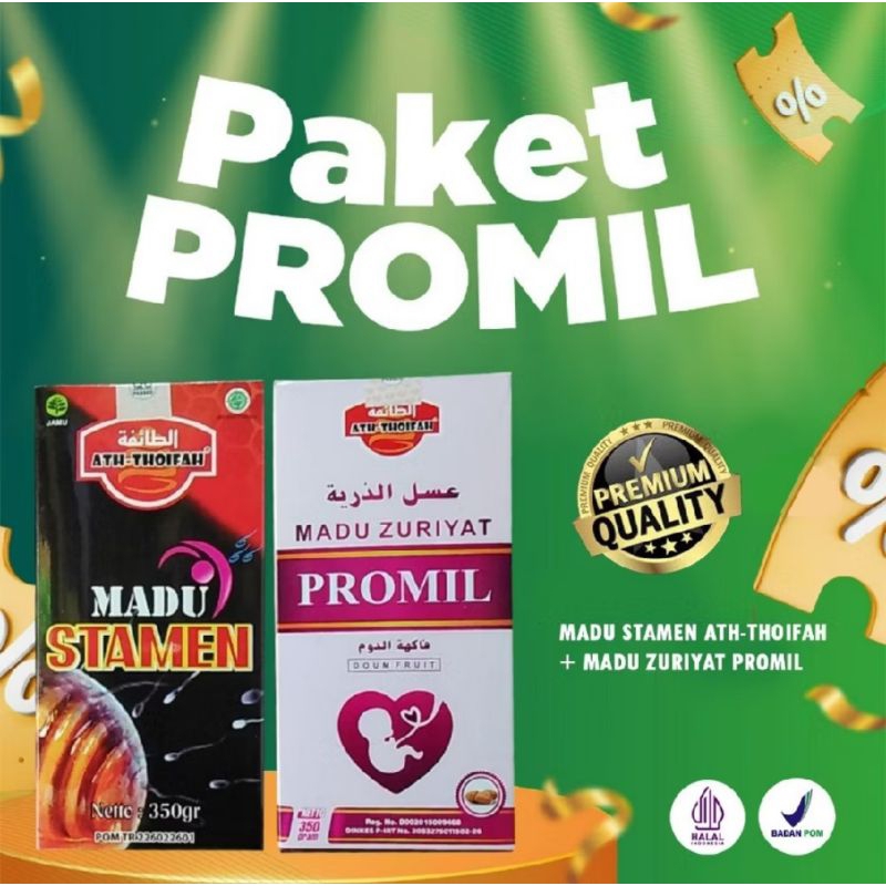 

Paket Madu Promil Zuriat dan Penyubur Pria Stamen Ath Thoifah – Program Hamil dan Vitalitas Optimal