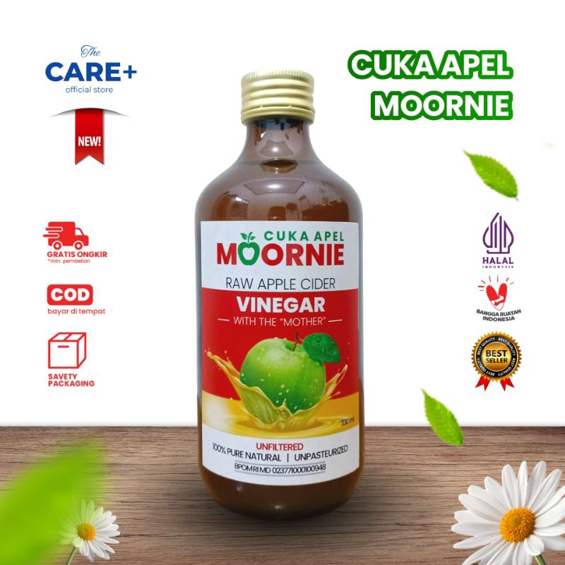 

Cuka Apel Moornie 330ml