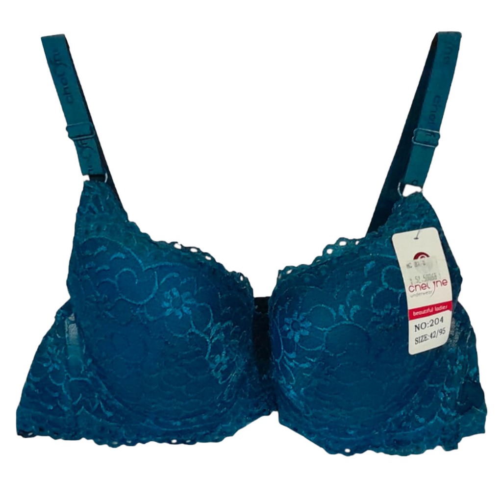 BR D68 Bra / BH kawat Spon Tipis Cup C, bahan lembut Ukuran 42
