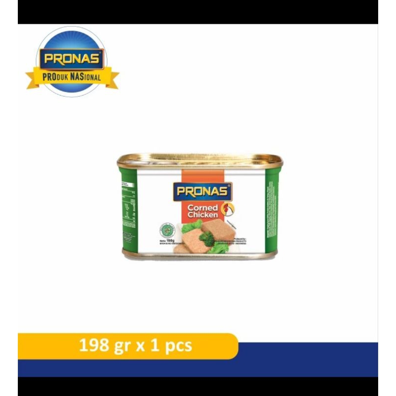 

FREE PACKING- PRONAS CORNED AYAM 198GR/ Kornet Ayam Siap Saji dari Pronas