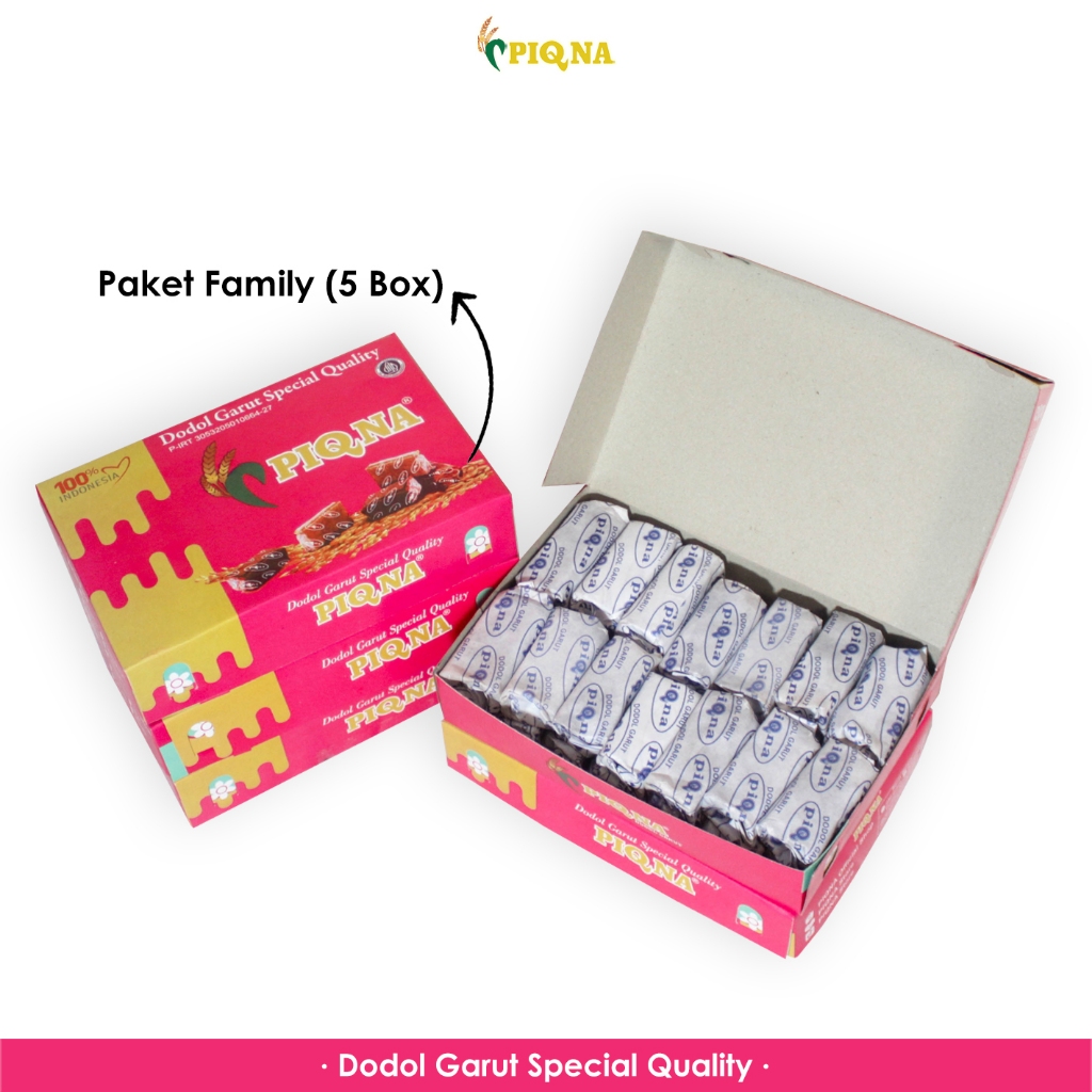 

NOB PIQNA Paket Family Dodol Garut 5 X g